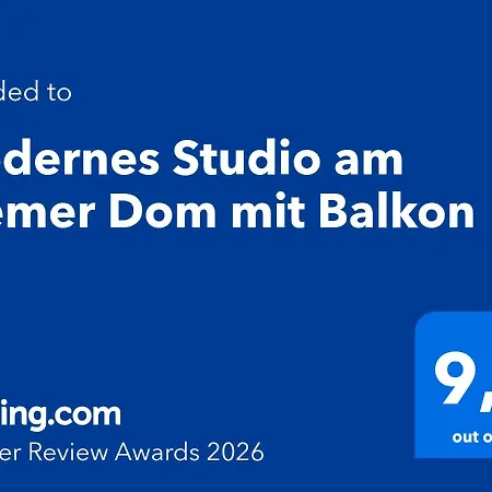 Modernes Am Bremer Dom Mit Balkon Appartement Brême