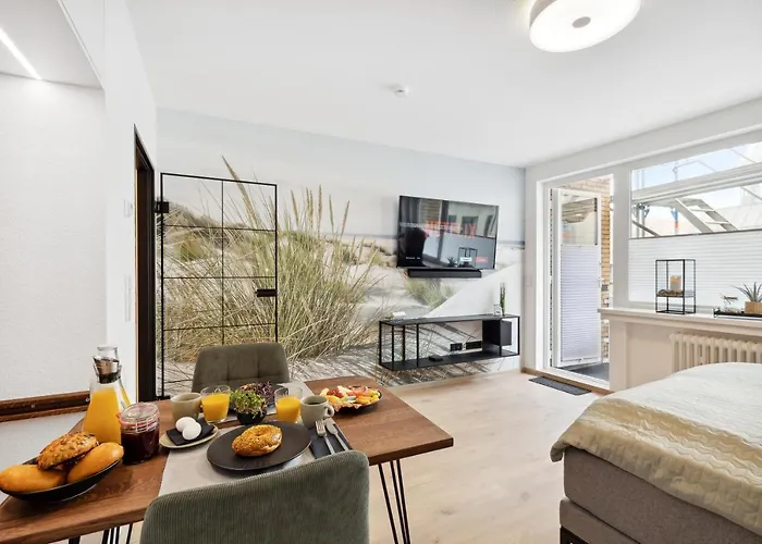 Modernes Am Bremer Dom Mit Balkon 아파트 *