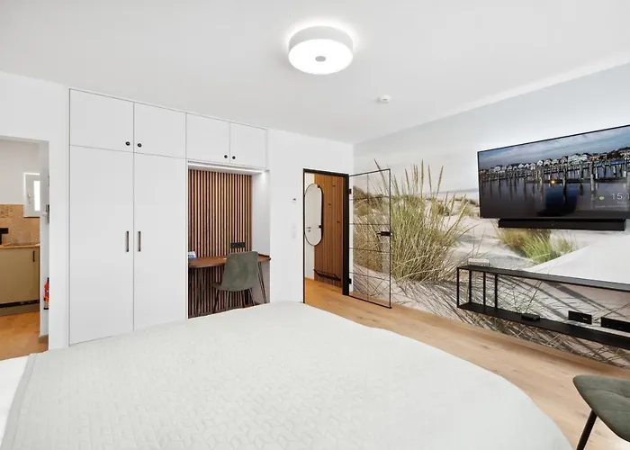 Modernes Am Bremer Dom Mit Balkon 아파트