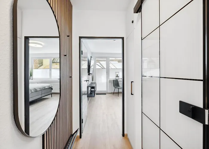 Modernes Am Bremer Dom Mit Balkon 아파트